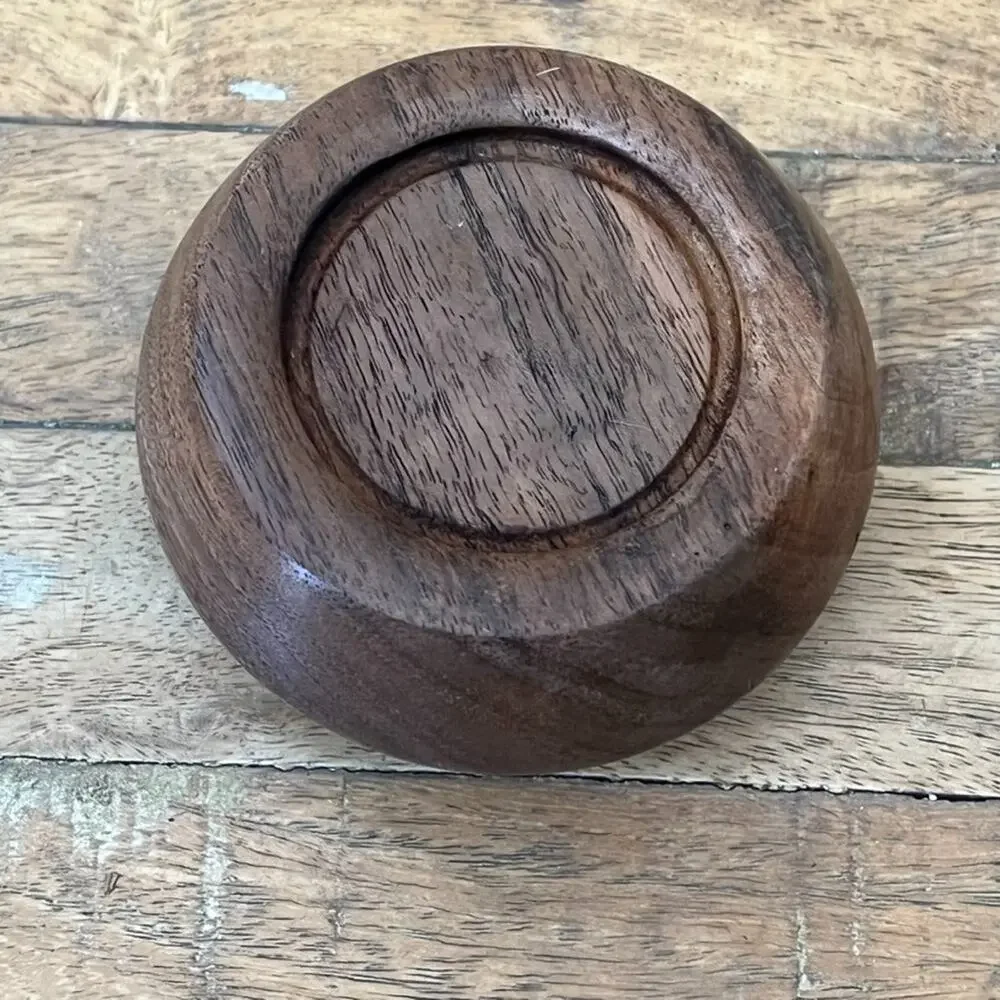 Handcrafted Wooden Candlestick or Tealight Holder 3.5